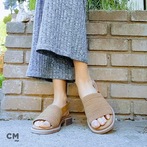 Sandalia Trenzada Pulsera Cuero Mursia
