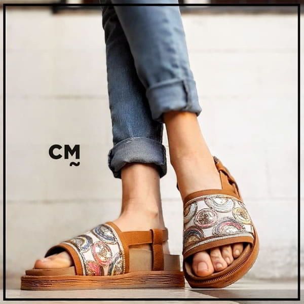 Sandalias Cuero Alba